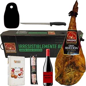 Cesta de Navidad con Jamón Reserva Gran Selección Navidul ...