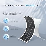 Renogy 100 Watt Flexible 12V Mono Solar Panel ETFE Ultra Thin Lightweight view 4