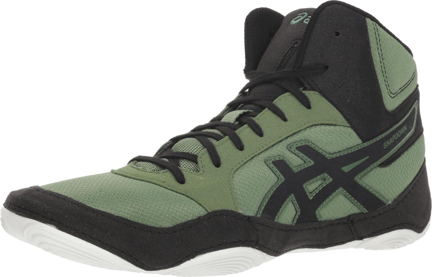 ASICS Unisex Snapdown 2 Wrestling Shoes, 9M, Cedar Green/Black Buy