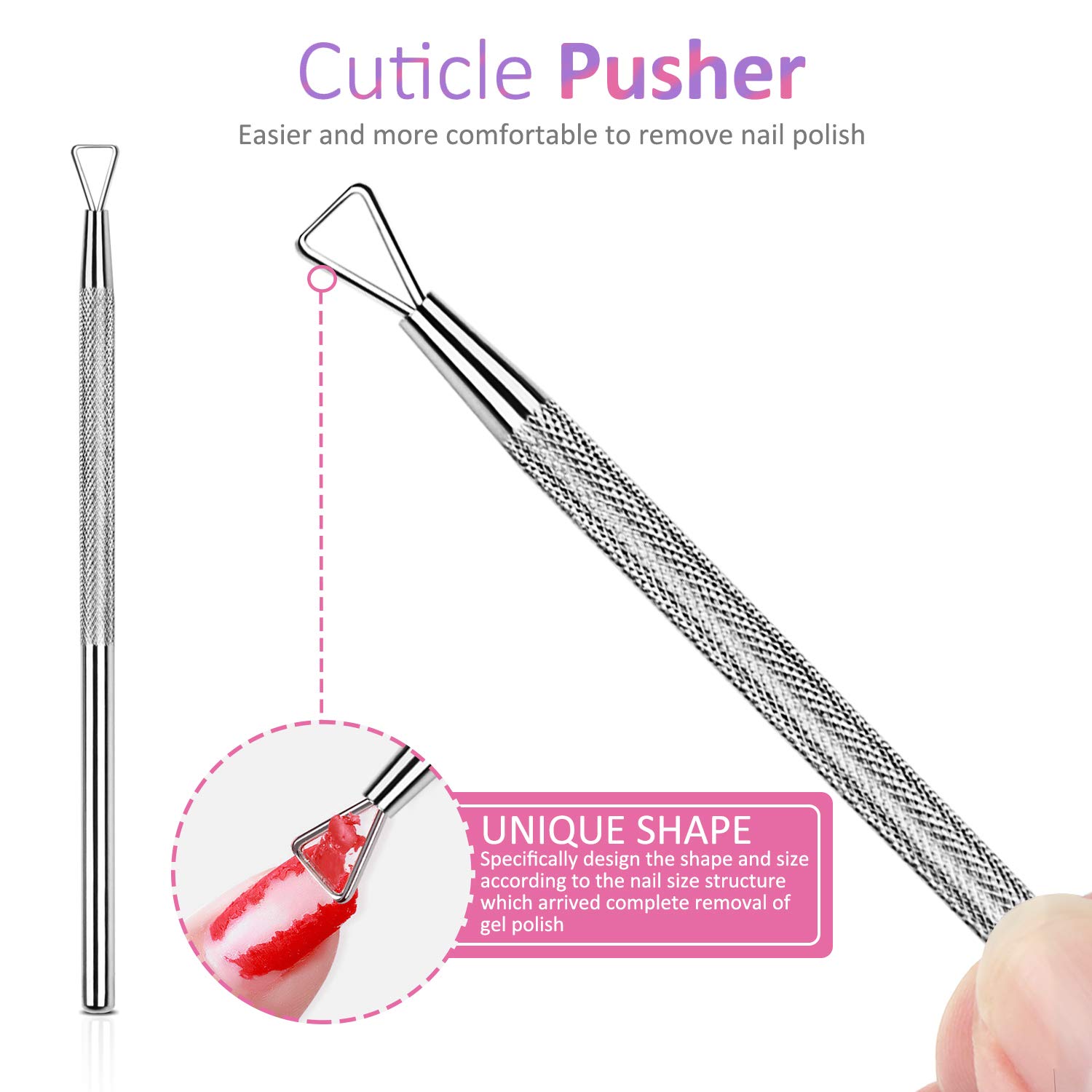 Gel Nail Polish Remover Tool - 200pcs Lint Free Nail Wipes 10pcs Nail Polish Remover Clips Pump Dispenser Cuticle Pusher Nail Brushes Nail File Nail Buffer BTArtbox Gel Polish Remover Tools Kit : Beauty