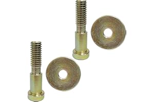 BOATSHIP 2PCS 38428 15013147 29374120 20151274 20151275 Door Striker Bolts Washer Kits Pair Set Compatible with Buick Chevy GMC Cadillac Truck