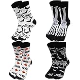 ANOTION Halloween Socks - Novelty Printed Gifts for Women, Men, Teen Girls, Boys