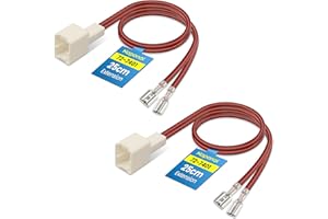 NAPONAL 72-7401 Speaker Harness,Thicker and Longer Speaker Wire Cable,Professional Car Door Speaker Wiring Harness Adapter Connector Plug for Nissan Murano Altima Rogue Frontier Infiniti FX M35 G25(2PCS)