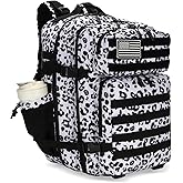 W WINTMING 25L/45L Tactical Backpack Military Tactical Backpack Heavy Duty Molle Assault Pack for Work Gym Outdoors (1.0 25L-leopard, Small)