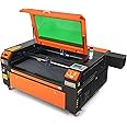 VEVOR 100W CO2 Laser Engraver, 24 x 35 in, 19.7 IPS Laser Cutter Machine with 2-Way Pass Air Assist, Compatible with LightBurn, CorelDRAW, AutoCAD, Windows, Mac OS, Linux, for Wood Acrylic Fabric More