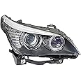 HELLA 009449061 BMW 5 (E60, E61) Passenger Side Headlight Assembly, Multi