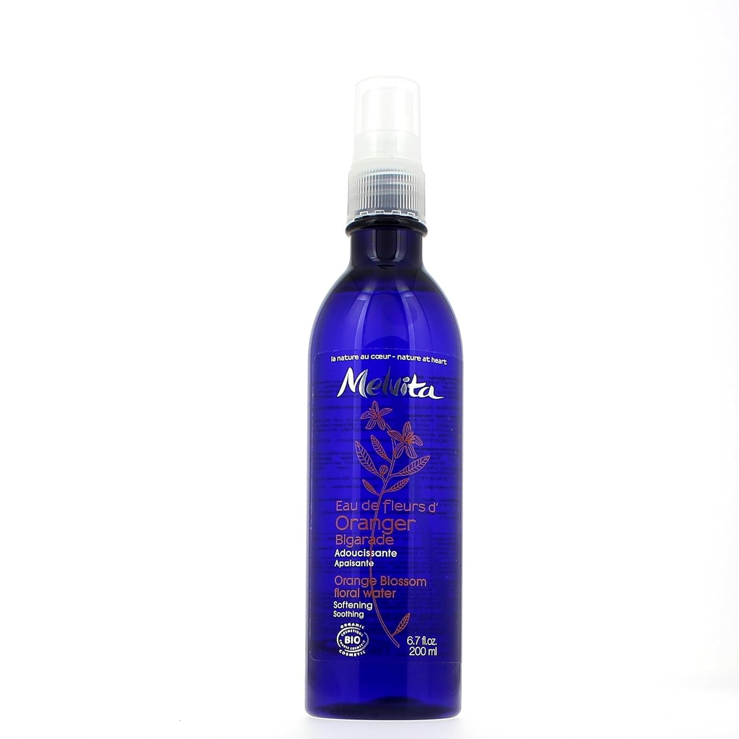 Melvita Orange Blossom Floral Water 6.7oz, 200ml