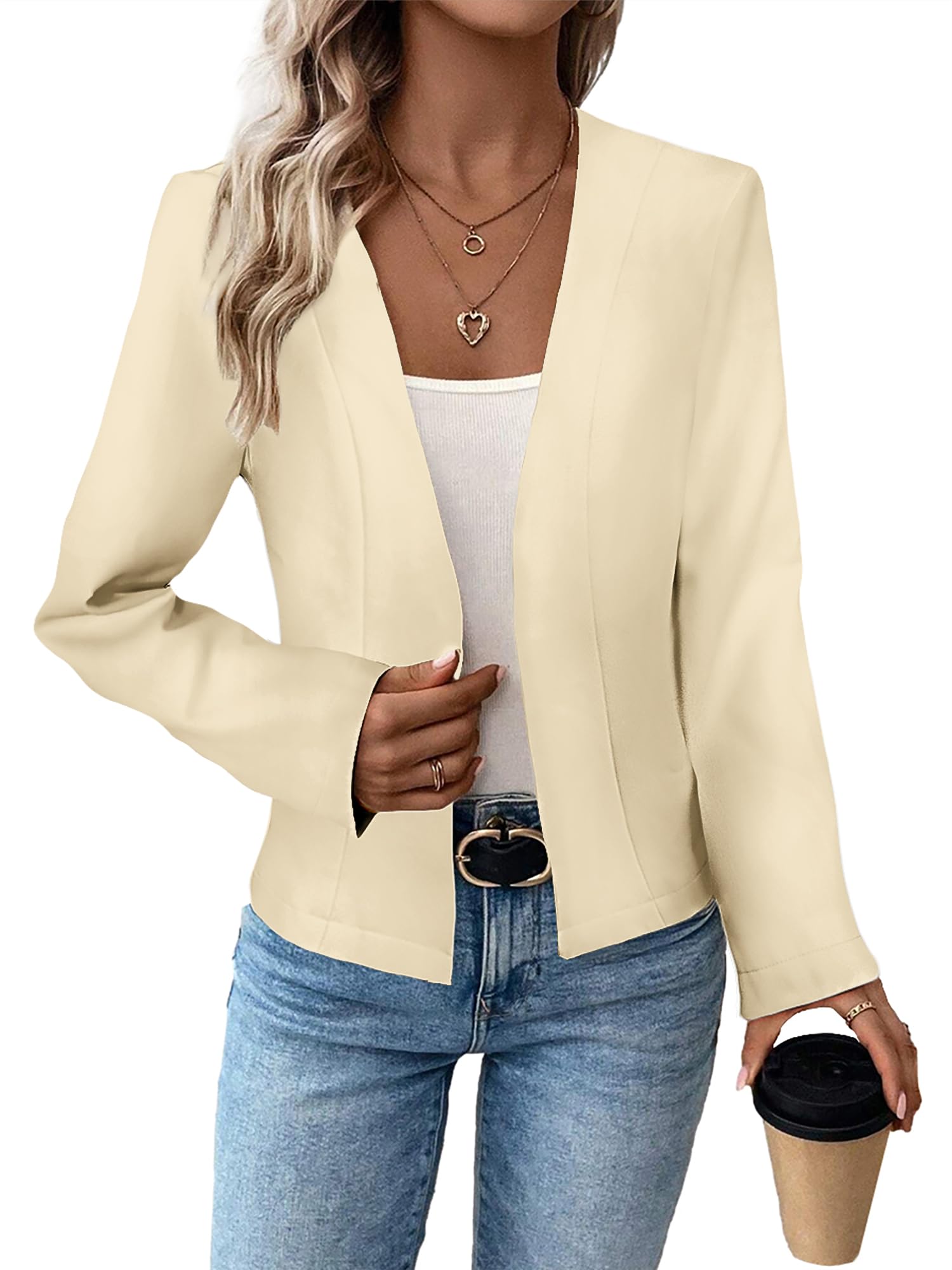 Summer Blazer Jackets for Women 2024 Lightweight