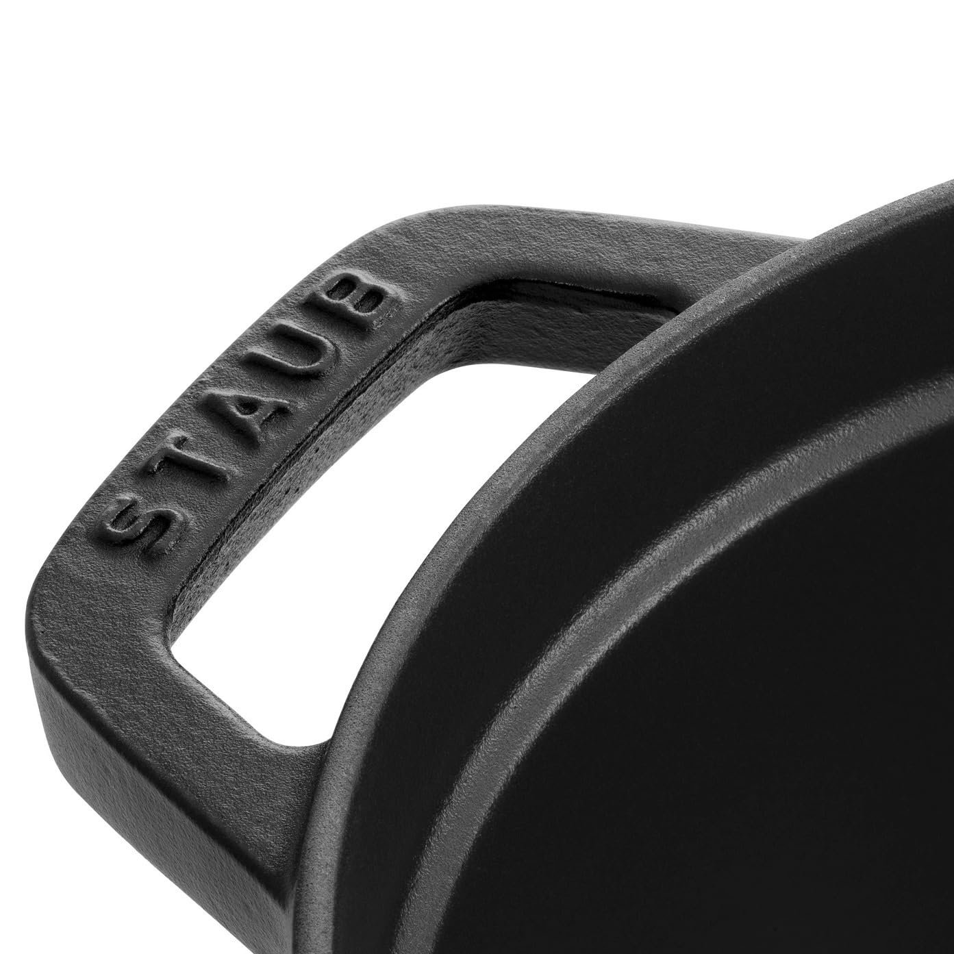 STAUB Cocotte, Gusseisen Bräter, Alle Herdarten inkl Induktion, Oval 37 cm, 8 L, Schwarz 2