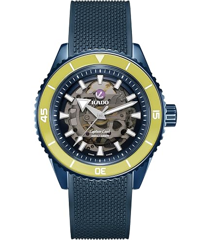 Amazon.com: Rado Captain Cook High-Tech Ceramic Automatic 43 mm