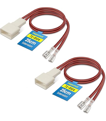 thumbnail image 2 of 4x Car Stereo Speaker Wire Harness Adapter For Toyota – Metra 72-8104 Compatible (SP-8104) 2 of 5