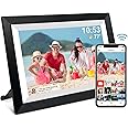 32GB FRAMEO 10.1 Inch Smart WiFi Digital Photo Frame 1280x800 IPS LCD Touch Screen, Auto-Rotate Portrait and Landscape, Built in 32GB Memory, Share Moments Instantly via Frameo App from Anywhere
