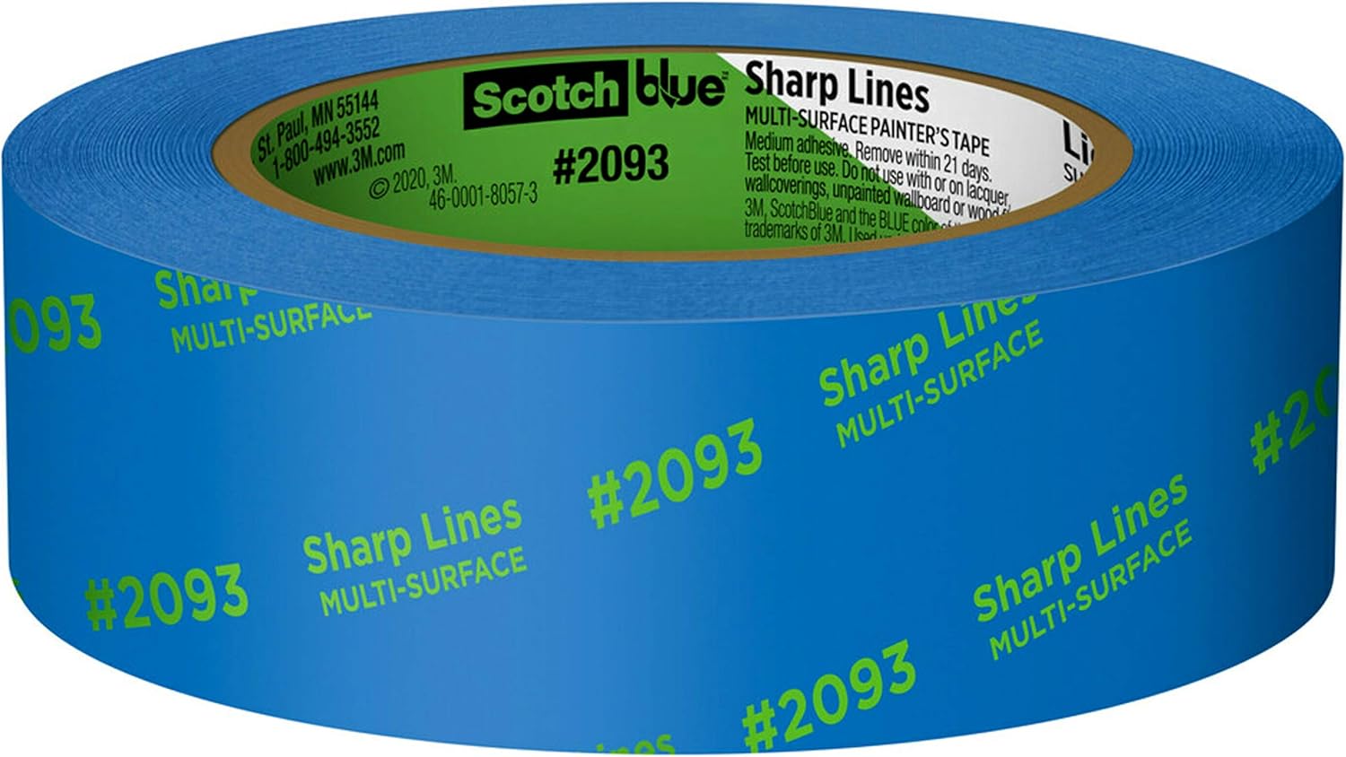 Scotch Painter's Tape 2093-36EC Sharp Lines Painter’s Tape, 1.41 in x 60 yds, Blue: Home Improvement