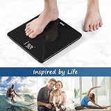 Vitafit Body Weight Scale Digital 0.1 lb 28st 400lb 182kg Spray Silver view 5