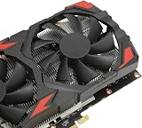 Cuifati RX 580 8GB GDDR5 256bit PCI Express 3.0 Graphics Card Dual Fan view 9