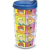 Tervis Warner Brothers - Scooby-Doo Made in USA Double Walled Insulated Tumbler Travel Cup Keeps Drinks Cold & Hot, 10oz Wavy, Crew