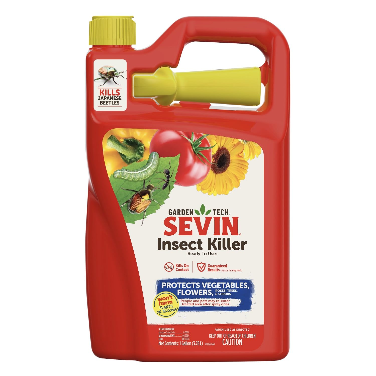 Photo 1 of Sevin 100547234 Insect Killer Ready to use 1 Gallon, White Label