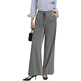 GRACE KARIN Women 2026 Wide Leg Pants High Waisted Work Pants Business Casual Trousers with Pockets