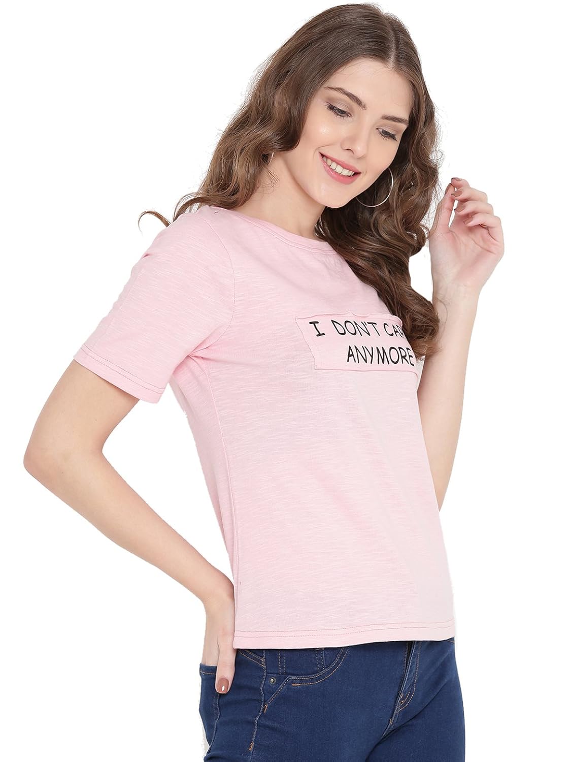 gritstones cut-out printed top gswpnttp1916