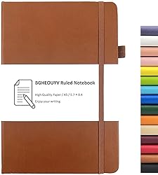 BGHEOUYV Notebook Journal, College Ruled Notebook