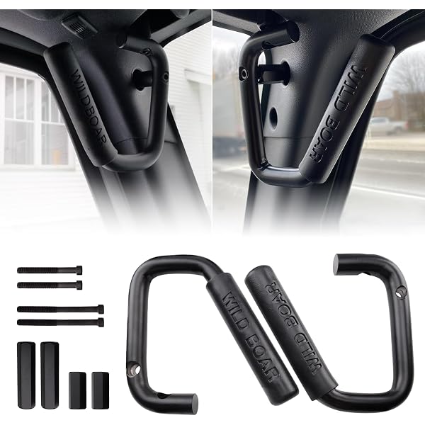 A Pillar Grab Handle With Phone Holder For Jeep Wrangler Jk Aluminum Front Handle Bar From 4x4 Accessories Maiker I.530500501