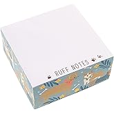 Karma, Block Notepad, 500 Sheet Memo Paper Cube, Non-Sticky Memo Pad Cube for Office, and Home, Dog