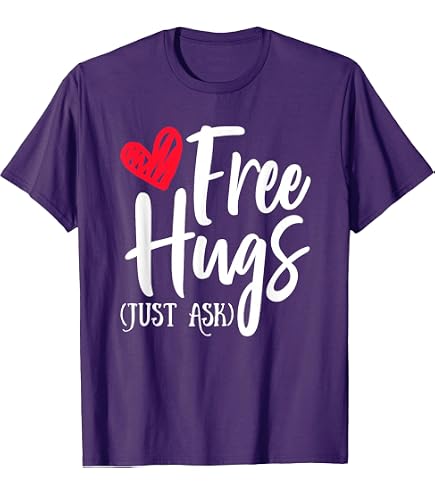 Amazon.com: I Give Free Hugs! Giving Away Free Love Hugs Gift T