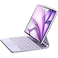 ESR iPad Air 13" (M3/M2, 2025/2024) & iPad Pro 12.9" (6th/5th/4th/3rd Gen) Case with Keyboard, Magic Keyboard, Easy-Set Floating Cantilever Stand, Precision Multi-Touch Trackpad, Rebound Series,Purple