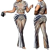 RISCUYY Club Outfits for Women Sexy Clubwear Stretchy See Through Mesh Sexy Two Piece Outfits for Women Club Night 2025