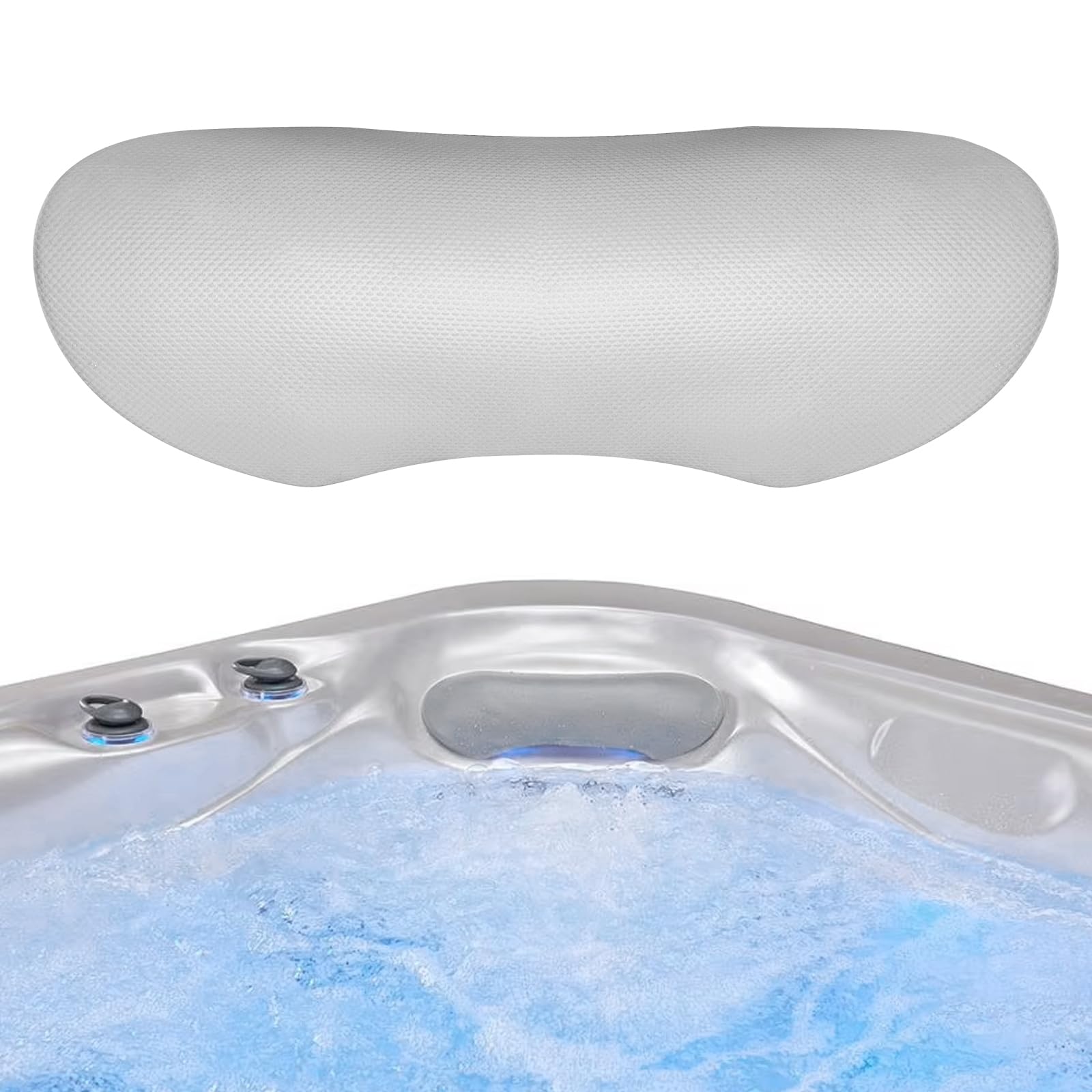 Photo 1 of 77444 Hot Tub Spa Head Rest Pillows for Hot Spring Hot Spot Relay Rhythm SX Tempo TX 2015-2019 Spas Model, Hot Tub Spa Neck Pillow for Watkins Replacement