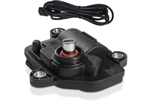 Exhaust Flap Actuator, E-Valve Replacement Motor 2 Pins 3 Pins (3 pins Motor with Wiring)