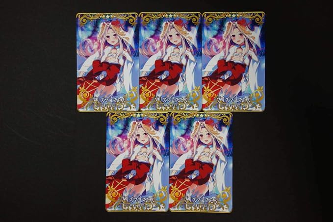 Amazon Fgo アーケード プリズマコスモス 5枚セット 霊基再臨 Fate Grand Order Arcade アニメ 萌えグッズ 通販