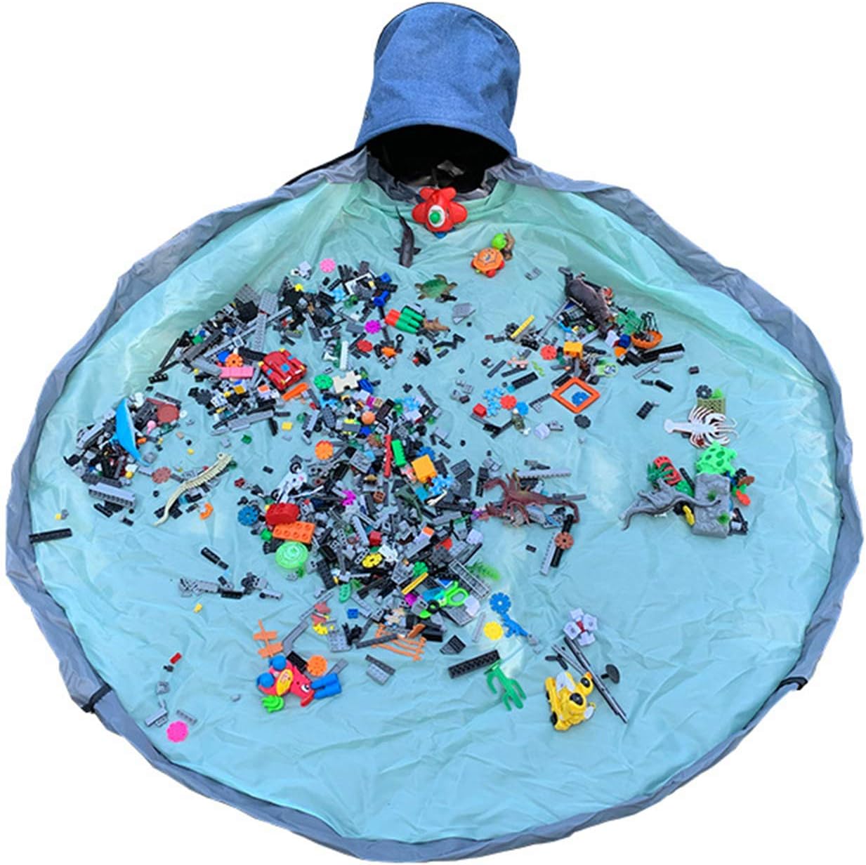 LAIDEPA Cesta/Compartimiento Plegable de La Lona del Bolso del