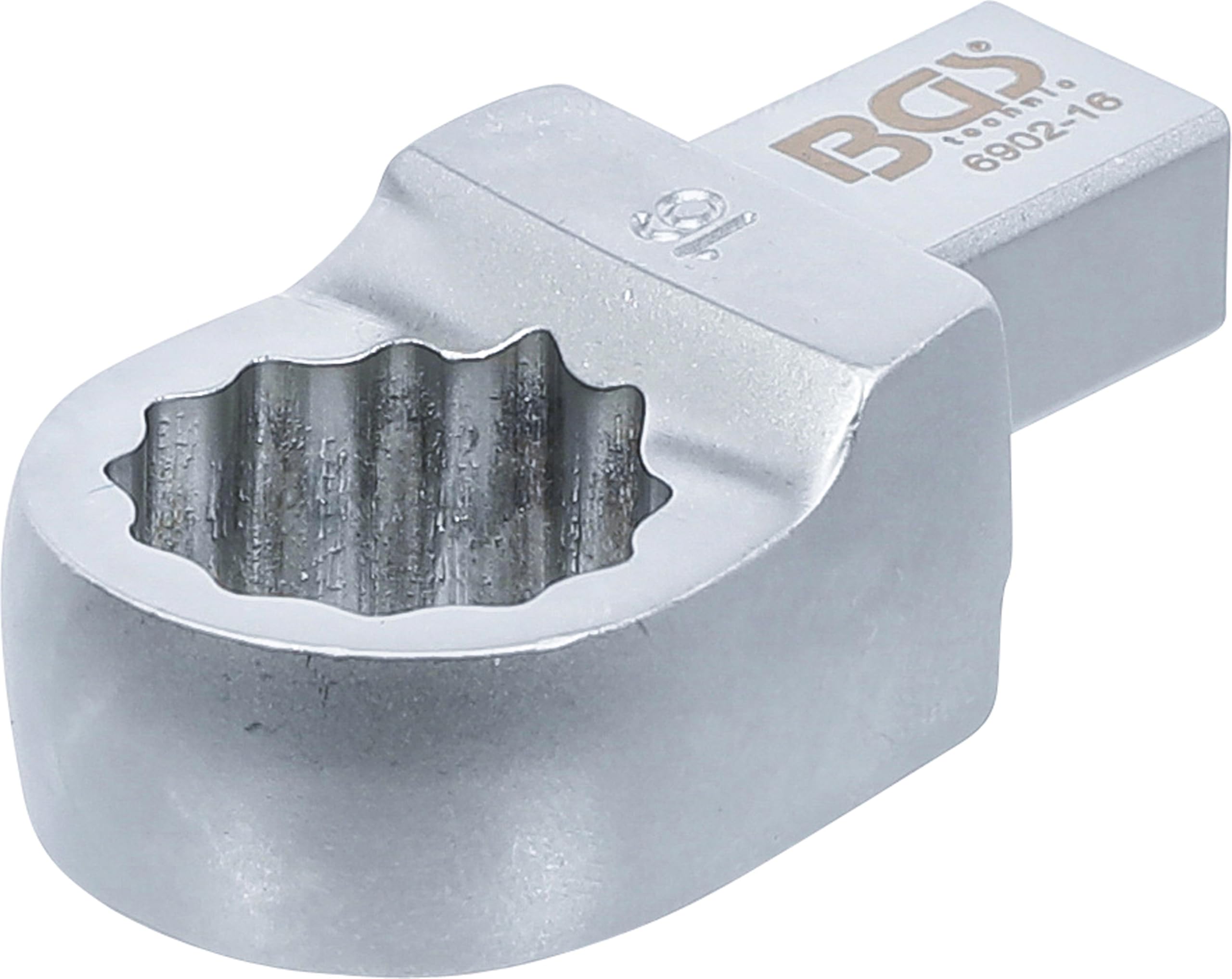 BGS 6902-16 | Push Fit Ring Spanner | 16 mm | Square Size 9 x 12 mm