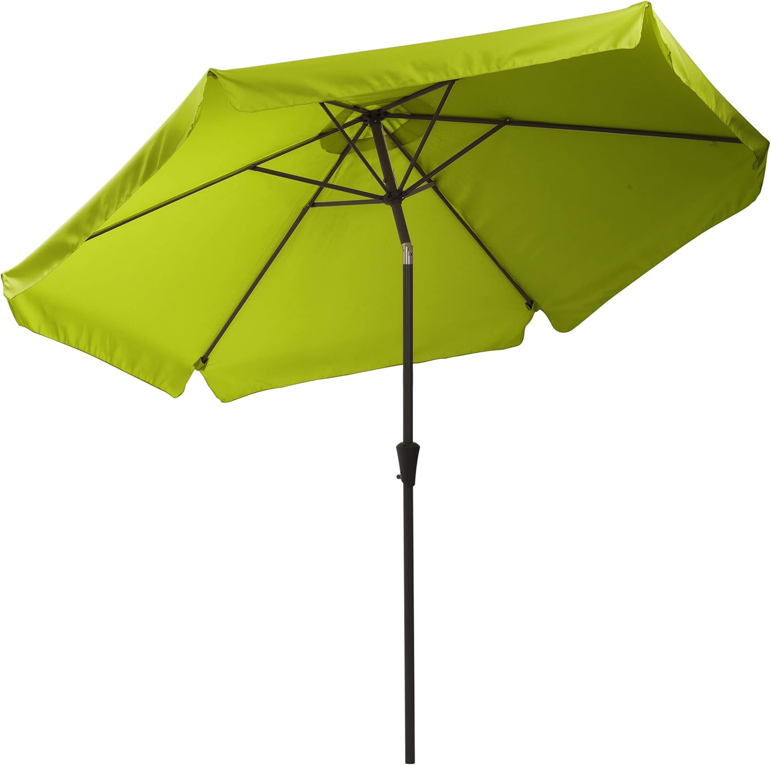 Corliving Ppu 240 U Tilting Patio Umbrella In Lime Green Amazon Ca Patio Lawn Garden