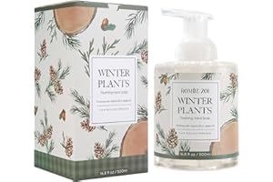 ROMIIE ZOI Christmas Foaming Hand Soap with Gift Box- Winter Plants, Infused with Winter Pine Scent - 500ml/ 16.8oz