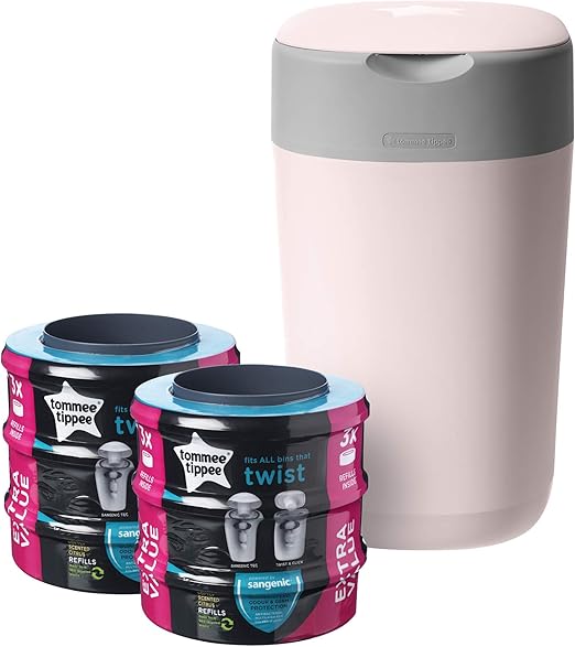 Tommee Tippee Twist and Click Advanced Nappy Disposal Sangenic Bin