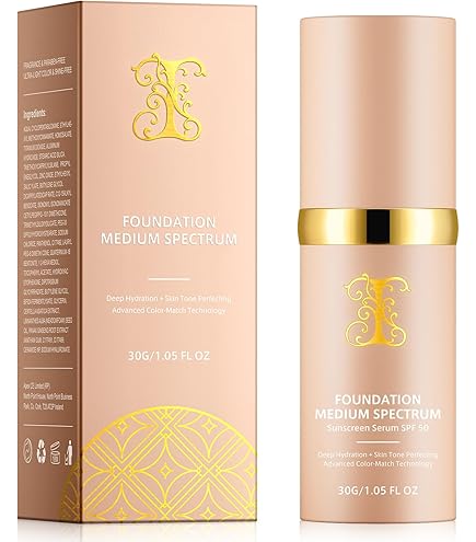 Amazon.com : Color Changing Foundation 4 in 1 Medium Spectrum