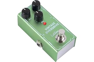 Overdrive Pedal, Lotkey Electric Guitar Effects Pedals Mini Single Type DC 9V True Bypass
