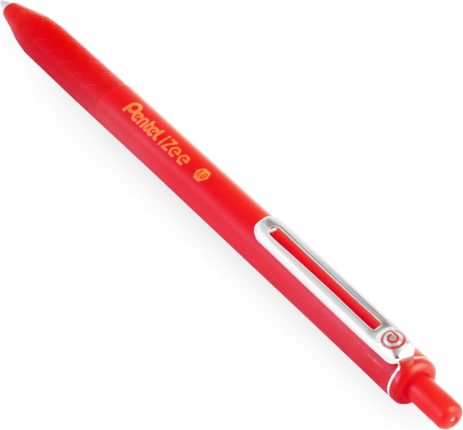 Pentel iZee BX470 Retractable Ballpoint Pen - 1.0mm - Red - Pack of 14 - Image 5