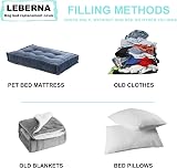 Leberna Waterproof Dog Bed Cover 600D Oxford Small 30 x 20 x 4 Black view 5