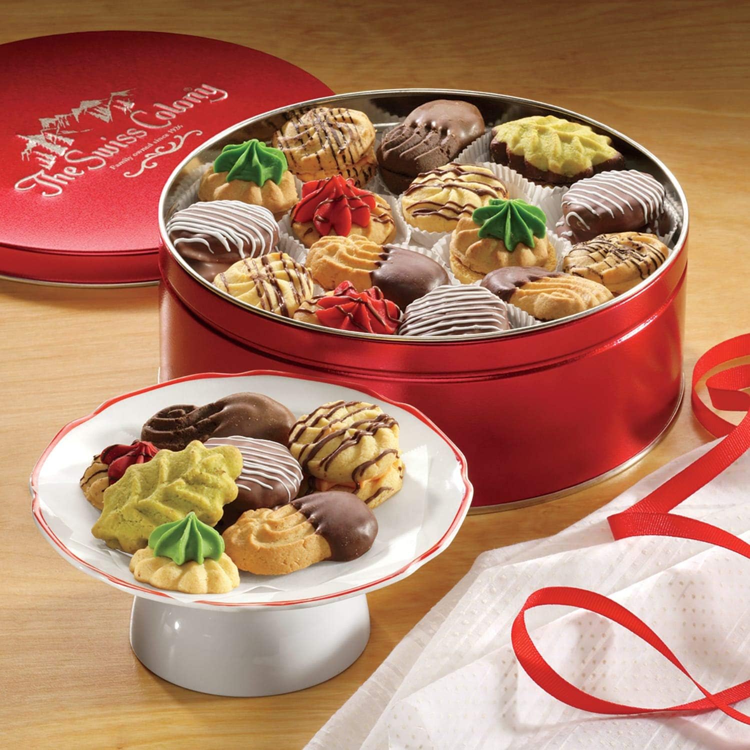 Sugar-Free Holiday Cookies, 7 1/2 oz. net wt. from The Swiss Colony