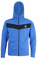 Spyder Men's Full Zip Hooded Soft Shell Jacket, Old