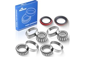 Maxfavor 6PCS Front Wheel Bearing & Seal Kit Assembly Fit for 1997-2009 Ford Explorer Ranger B2300 B2500 B3000 B4000 Mercury Mountaineer RWD Wheel Hub Bearing Seal