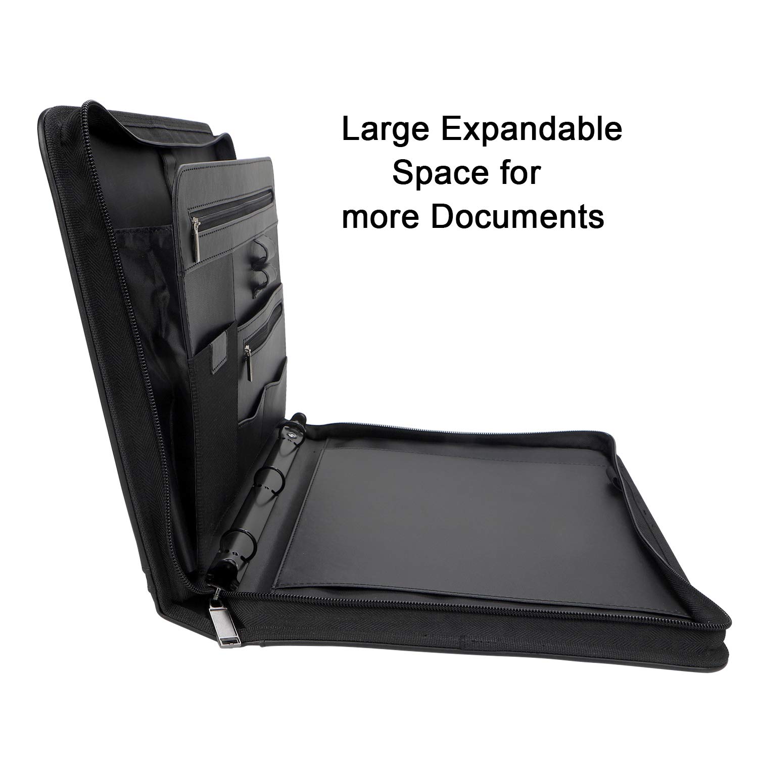 Office Products Padfolios Freeprint Portfolio Ring Binder with Handle