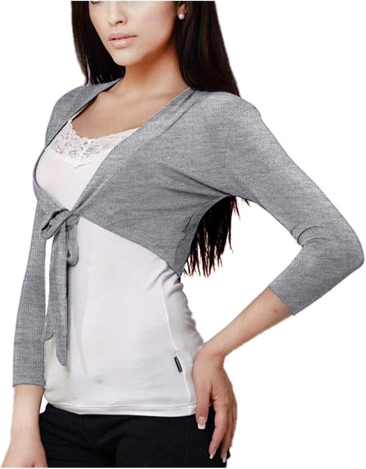 small cropped cardigan