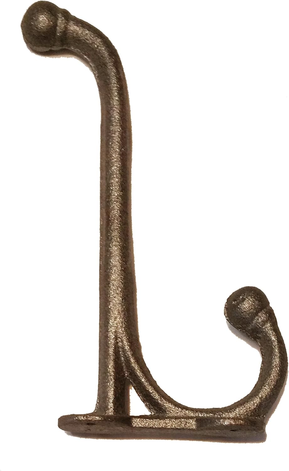 Ornament Hooks - Large Unpainted Cast Iron Harness Hook (set of 2)