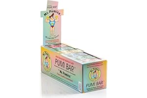Mr. Pumice Pumi Bar Medium Grit Assorted Colors 24 Pack Display