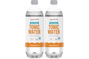 Amazon Fresh, Diet Tonic Water, 33.8 Oz (Pack of 2)