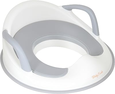 Babycurls Toddler Toilet Training Seat with Handles Secure Fit Anti-Slip